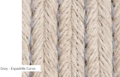 Alfombra Espadrille Curve de Naturtex