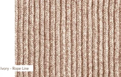 Alfombra Sisal Rope Curve de Naturtex
