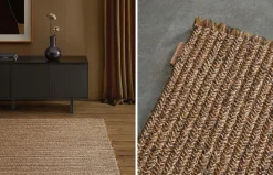 Alfombra Sisal Rope Line de Naturtex