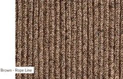 Alfombra Sisal Rope Line de Naturtex
