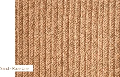 Alfombra Sisal Rope Line de Naturtex