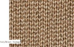 Alfombra Sisal Soutage de Naturtex