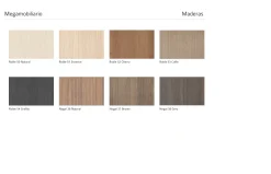 Aparador 351 con estructura metálica de Mega Mobiliario