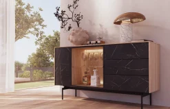 Aparador vitrina Qubic 2.0 modelo 871 de Piñero y Cabrero