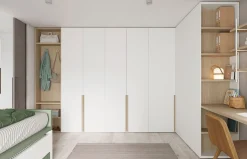 Armario puertas batientes Flow 36 de Jotajotape