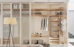 Armario puertas de cristal plegables NoLimits 22 Jotajotape