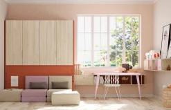 Cama abatible de madera Reikiavik de Lagrama