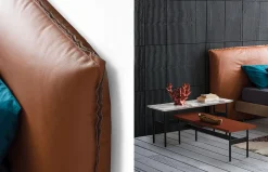 Cama con cabecero tapizado Chloe de Devina Nais