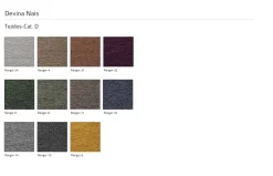 Composición de dormitorio con cabecero Zen II y cojines de Devina Nais