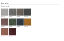 Composición de dormitorio con cabecero Zen y cojines de Devina Nais