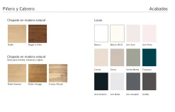 Composición de salón Qubic 2.0 modelo 806 de Piñero y Cabrero