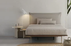 Dormitorio con cabecero de cojín Cushion de Lagrama