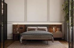 Dormitorio con cabecero NewKandor de Lagrama