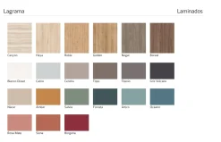 Dormitorio juvenil con cabecero de madera Essential de Lagrama