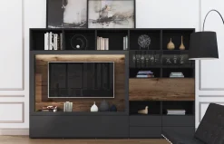 Estantería mueble Tv Qubic 2.0 modelo 601 de Piñero y Cabrero