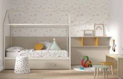 Habitación con cama casita Mood 43 de Ros