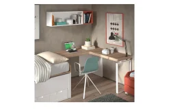 Habitación infantil juvenil con Compacto bicama F-008 de Glicerio Chaves