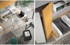 Habitación infantil juvenil con Nido Compacto bajo F-107 de Glicerio Chaves