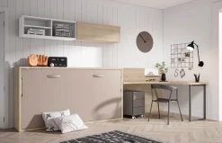 Habitación juvenil 58 con cama abatible de Lan Mobel