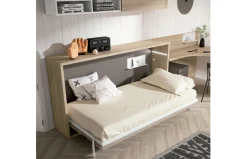 Habitación juvenil 58 con cama abatible de Lan Mobel