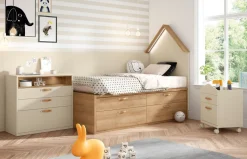 Habitación juvenil 31 con cama compacto de Lan Mobel