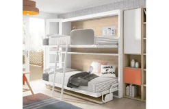 Habitación juvenil 60 con litera abatible de Lan Mobel