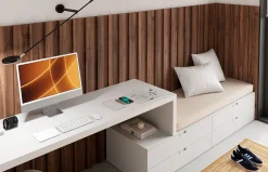 Habitación juvenil con cama compacto 33 Flow de Jotajotape