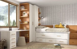 Habitación juvenil con cama nido 14 de Ros