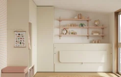 Habitación juvenil con cama abatible 20 Flow de Jotajotape