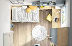 Habitación juvenil con compacto 08 de ROS