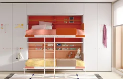 Habitación juvenil Up&Down 11 con literas abatibles de Jotajotape