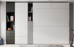 Habitación juvenil Up&Down 14 con literas abatibles de Jotajotape