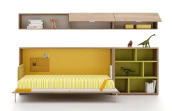Habitación juvenil Up&Down 02 con cama abatible baja de Jotajotape