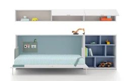 Habitación juvenil Up&Down 02 con cama abatible baja de Jotajotape