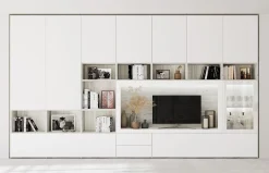 Librería mueble Tv Qubic 06 de Piñero y Cabrero