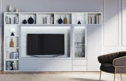 Librería mueble Tv Qubic 03 de Piñero y Cabrero