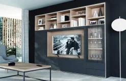Librería mueble Tv Qubic 2.0 modelo 15 de Piñero y Cabrero