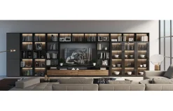 Librería mueble Tv Qubic 2.0 modelo 25 de Piñero y Cabrero