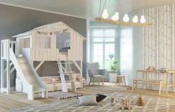Litera casita con tobogán de Mathy by Bols