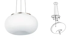 Lámpara colgante Optica de Eglo