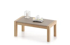 Mesa de centro elevable U madera de Baixmoduls