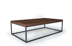 Mesa de centro Qubic 2.0 modelo patas metálicas de Piñero y Cabrero