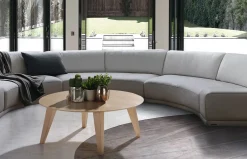 Mesa de centro redonda Toja de Almosa