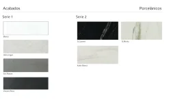 Mesa de centro transformable Melisa en Porcelánico