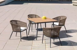 Mesa de comedor de exterior Roma II de Arkimueble