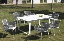 Mesa de comedor de exterior Siena III de Arkimueble