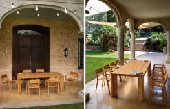 Mesa de comedor de exterior Eco de Arkimueble