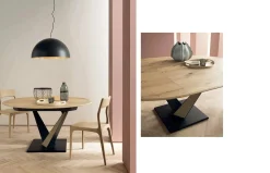 Mesa de comedor extensible West III de AltaCorte
