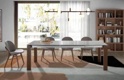 Mesa de comedor extensible 1095 de Ángel Cerdá