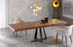Mesa de comedor extensible Six Madera
